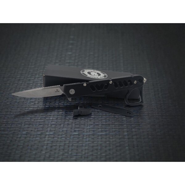 Midgards Messer Sigurd Folder Black Taschenmesser Limitiert auf 300