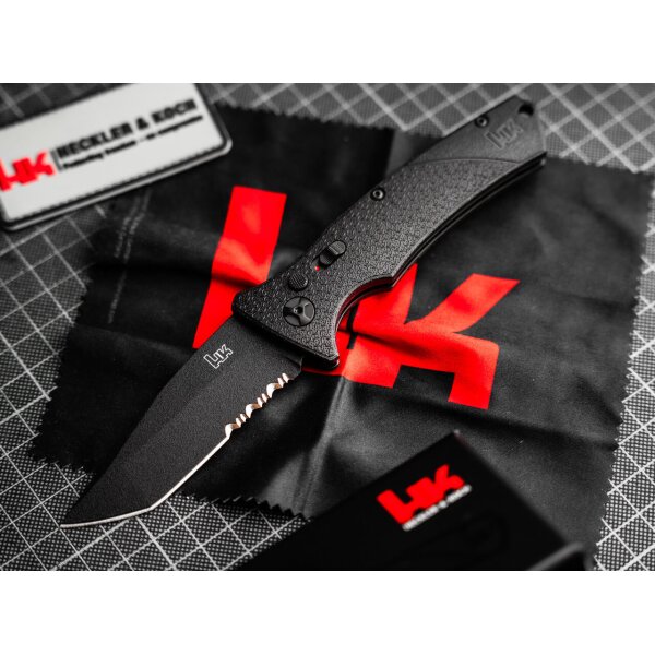 Heckler & Koch FD01 Taschenmesser D2 Stahl FRN Griff