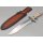 Albainox Bowie Messer Fahrtenmesser 5Cr15MoV Stahl CNC G10 Griff