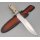 Albainox Bowie Messer Fahrtenmesser 5Cr15MoV Stahl CNC G10 Griff