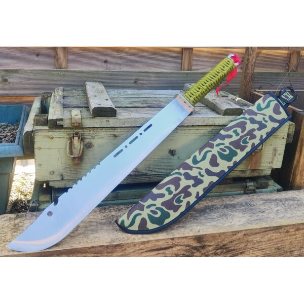 Albainox Cane Cutter Strung Machete Buschmesser 3Cr13MoV Stahl