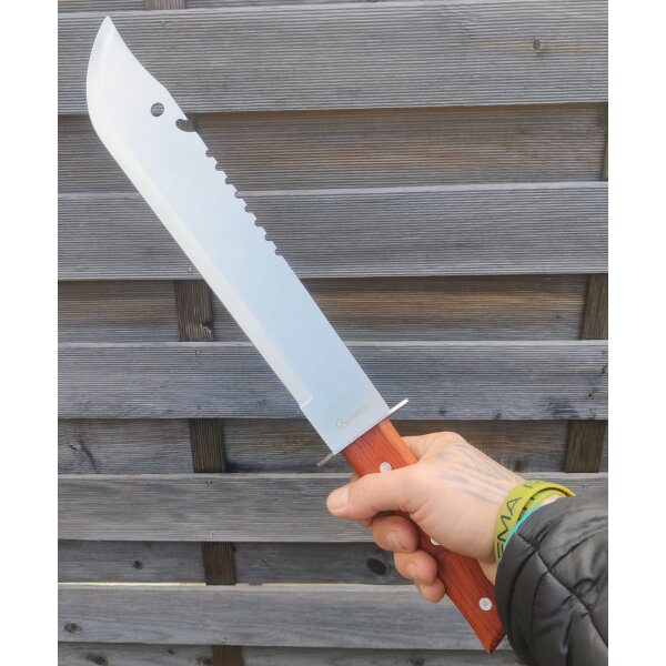 Albainox Wooden Chopper Machete Buschmesser 3Cr13MoV Stahl