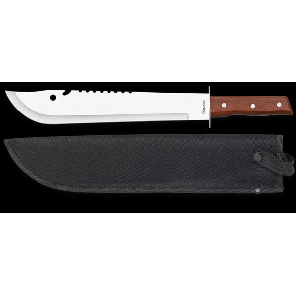 Albainox Wooden Chopper Machete Buschmesser 3Cr13MoV Stahl