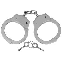 MFH Handschellen Deluxe Double Lock 2 Schlüssel