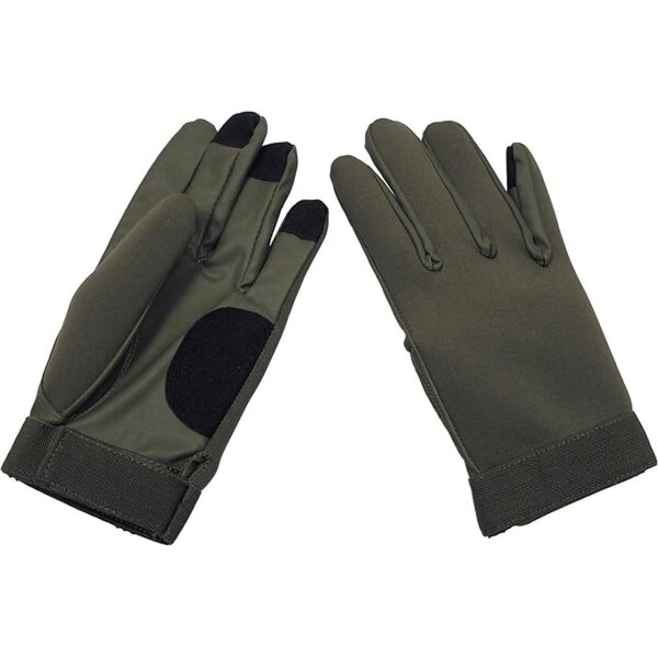 MFH Neopren Handschuhe Olivegrün versch. Größen