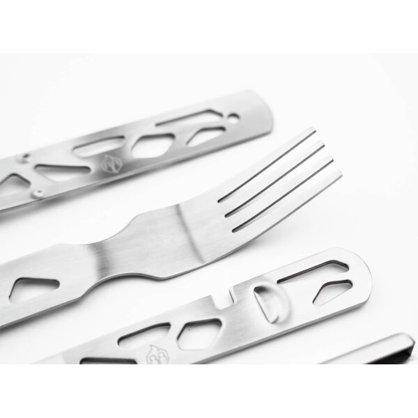 Naturensöhne Camping Set Campingbesteck Gabel Löffel Messer etc.