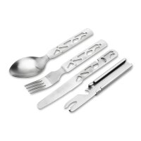 Naturens&ouml;hne Camping Set Campingbesteck Gabel...