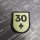 Peltonen Knives 30 Jahre Edition PVC Morale Patch OD green gr&uuml;n 6 x 5 cm