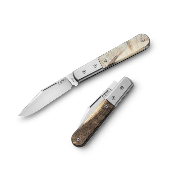 LionSteel Shuffler Barlow Ram Widderorn Horn Slipjoint M390 Stahl Gentlemen Knife