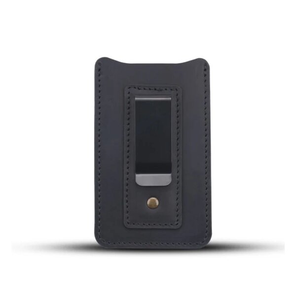 Viperade PJ37-M Schwarz Lederholster für EDC Gear Lederetui