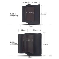 Viperade PJ38-L Schwarz Lederholster für EDC Gear...