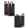 Viperade PJ38-L Schwarz Lederholster für EDC Gear Lederetui