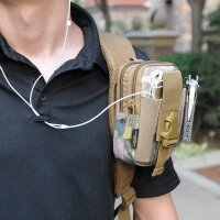 Viperade CHA6 Schwarz Hüfttasche Tactical Bag K Typ...