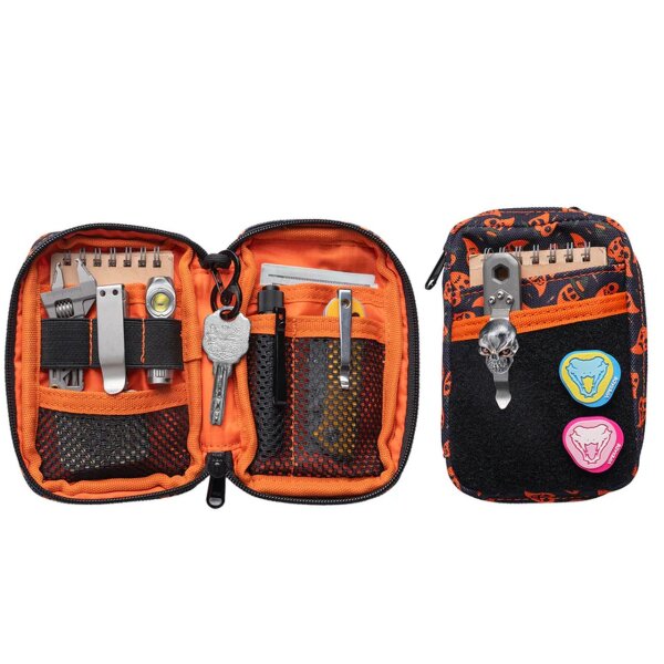 Viperade VE26-Spicy Organizer 500D Polyester EDC Pouch mit Klett Area