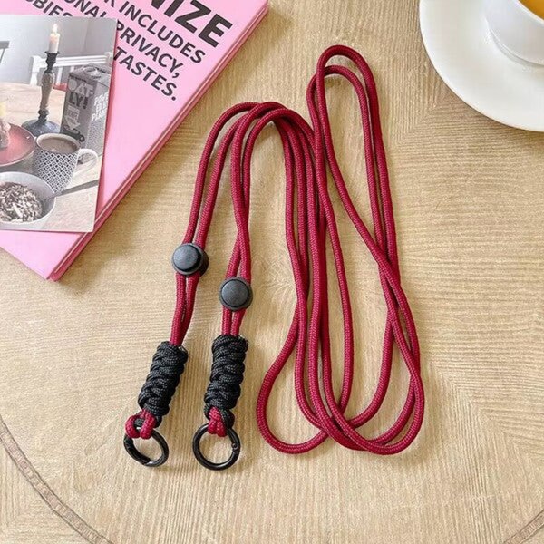 Viperade Lanyard Strap für Organizer und Taschen Dunkelrot
