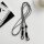 Viperade Lanyard Strap f&uuml;r Organizer und Taschen Grau-Schwarz