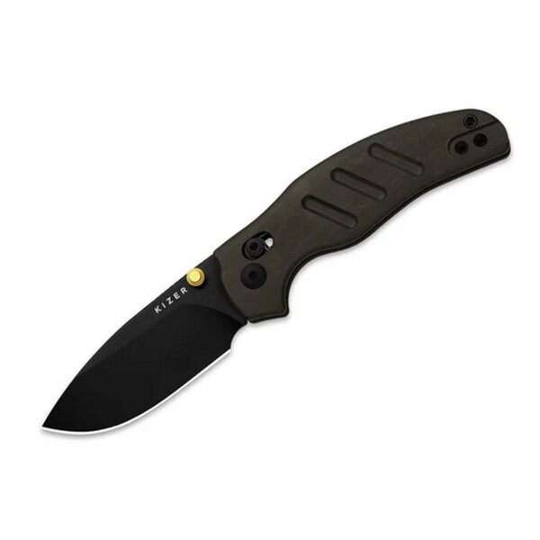 Kizer C01C 2.9 CD Clutch Lock Taschenmesser Nitro-V Richlite Griff
