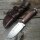 J&amp;V Adventure Knives CHACAL BUSHCRAFT COCOBOLO Messer 4116 Stahl Cocoboloholz