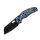 Kizer C01C 2.9 BS Button Lock Taschenmesser Nitro-V Stahl Vortex Micarta