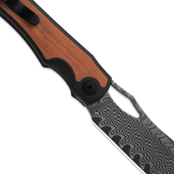Kizer Allure Taschenmesser Damast Titan Panama Palisanderholz
