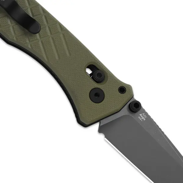 Kizer Aegis T Taschenmesser Rettungsmesser AEB-L Stahl G10 Grün