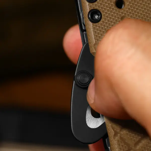 Kizer Aegis T Taschenmesser Rettungsmesser AEB-L Stahl G10 Coyote