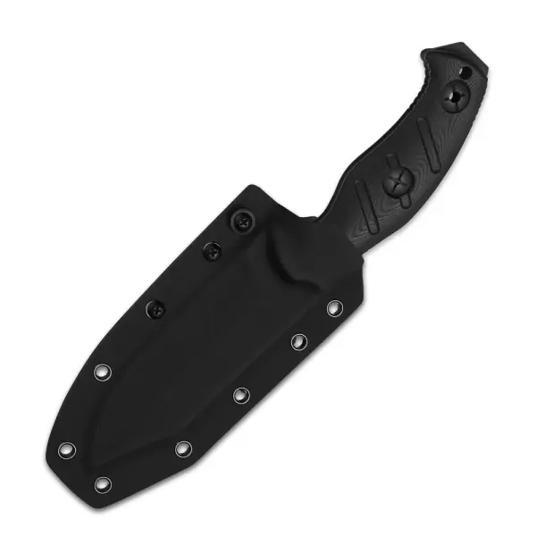 Kizer Sheepdog Survival Fahrtenmesser 1095 Stahl G10 Schwarz