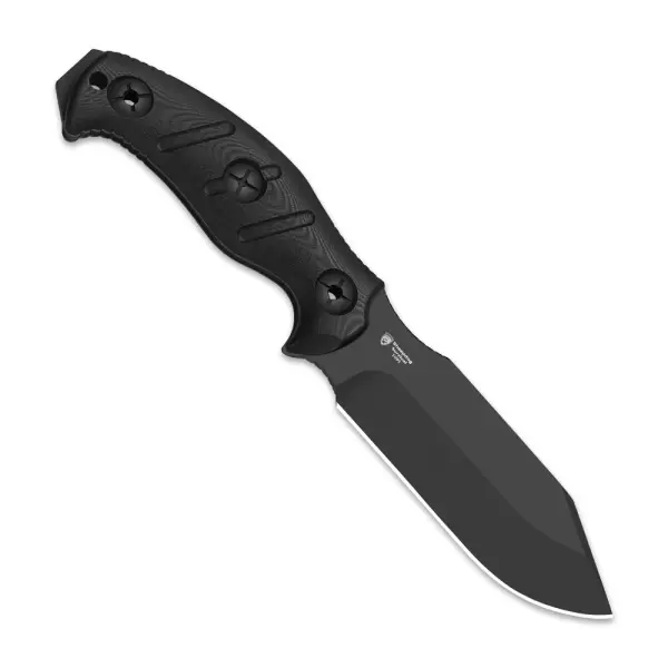 Kizer Sheepdog Survival Fahrtenmesser 1095 Stahl G10 Schwarz
