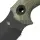 Kizer Sheepdog Survival Fahrtenmesser 1095 Stahl Micarta Grün