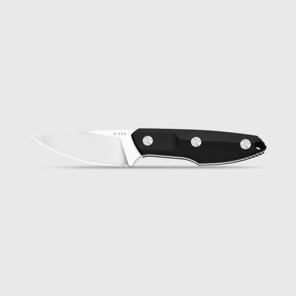Kizer Splinter Fahrtenmesser AEB-L Stahl G10 Schwarz EDC