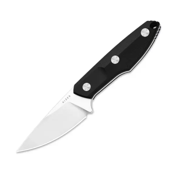 Kizer Splinter Fahrtenmesser AEB-L Stahl G10 Schwarz EDC