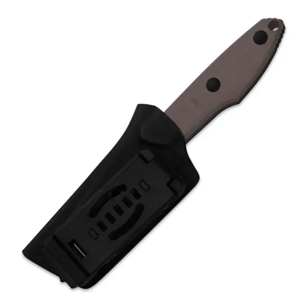 Kizer Splinter Fahrtenmesser AEB-L Stahl G10 Braun EDC