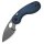 Kizer Microbe Taschenmesser 14C28N Stahl Aluminium Blau