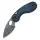 Kizer Microbe Taschenmesser 14C28N Stahl Aluminium Blau