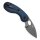 Kizer Microbe Taschenmesser 14C28N Stahl Aluminium Blau