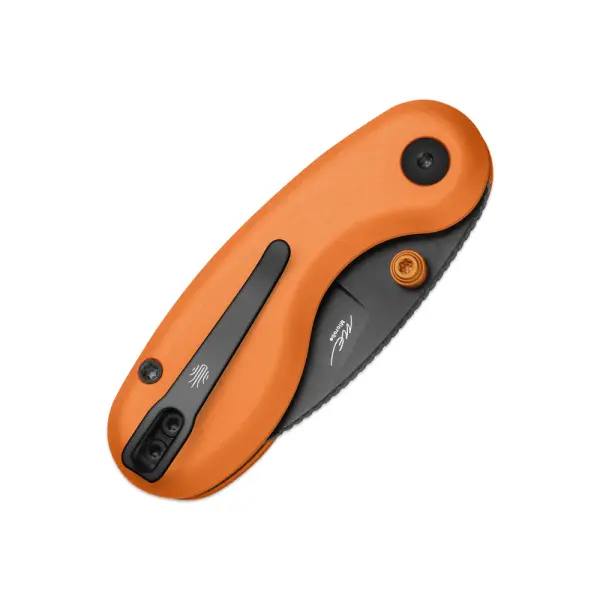 Kizer Microbe Taschenmesser 14C28N Stahl Aluminium Orange