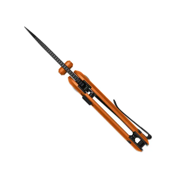 Kizer Microbe Taschenmesser 14C28N Stahl Aluminium Orange