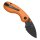Kizer Microbe Taschenmesser 14C28N Stahl Aluminium Orange
