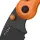 Kizer Microbe Taschenmesser 14C28N Stahl Aluminium Orange