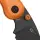 Kizer Microbe Taschenmesser 14C28N Stahl Aluminium Orange