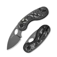 Kizer Microbe Taschenmesser 14C28N Stahl Vortex Micarta
