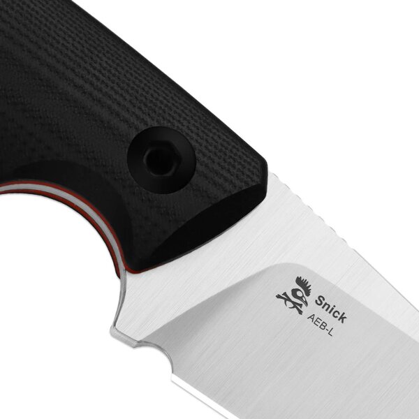 Kizer Snick Fahrtenmesser AEB-L Stahl G10 Schwarz EDC