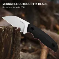 Kizer Snick Fahrtenmesser AEB-L Stahl G10 Schwarz EDC