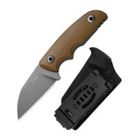 Kizer Snick Fahrtenmesser AEB-L Stahl G10 Coyote EDC