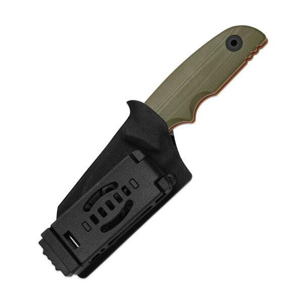 Kizer Snick Fahrtenmesser AEB-L Stahl G10 Olivegrün EDC