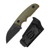 Kizer Snick Fahrtenmesser AEB-L Stahl G10 Olivegrün EDC