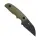 Kizer Snick Fahrtenmesser AEB-L Stahl G10 Olivegrün EDC