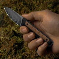Kizer Whiskey Jack Fahrtenmesser Damast G10 & Mkuruti...