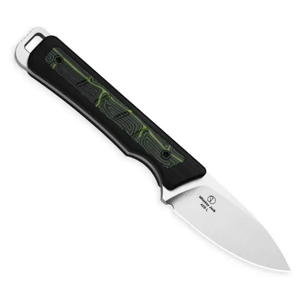 Kizer Whiskey Jack Fahrtenmesser AEB-L G10 Damascus EDC
