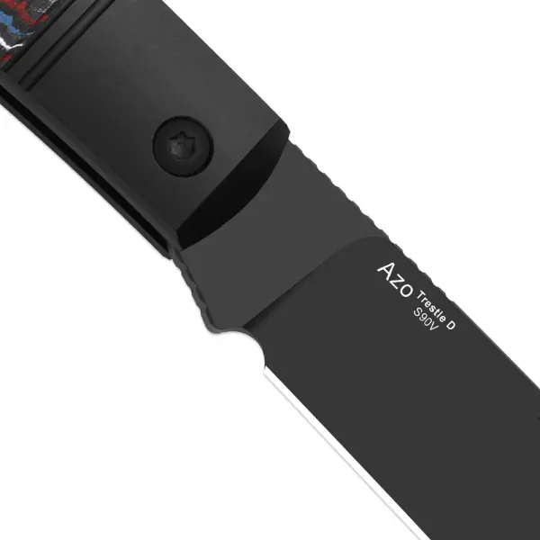 Kizer Trestle D Slipjoint S90V Stahl Aluminium & Fat Carbon